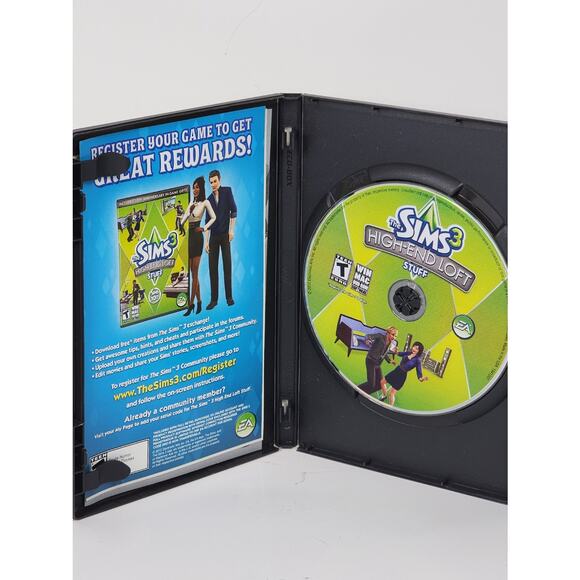 THE SIMS 3 HIGH-END LOFT STUFF - EA 2010 Win/Mac PC Video Simulation Game - Picture 5 of 6